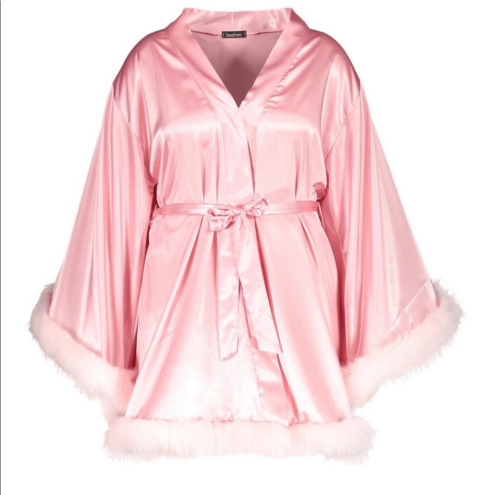 Boohoo Gemma Collins Kimono Robe